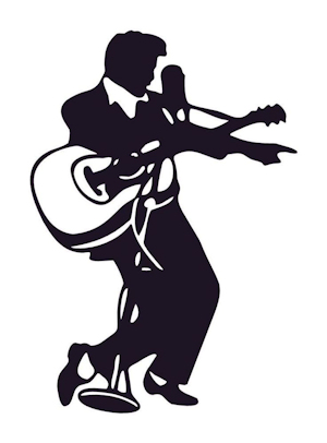 Elvis silhouette
